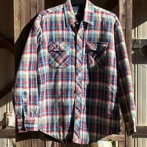 Vintage Northwest Territory Plaid Quilted Jacket!